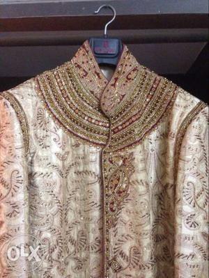 Sherwani for groom.. excellent condition. next to
