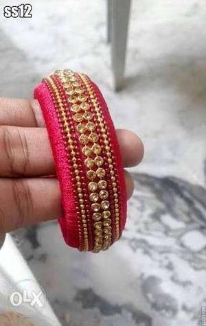 Silk Thread bangles(All colours available)