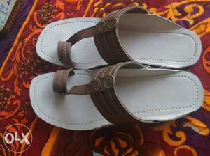 Solapuri...hand made style... guinine leather