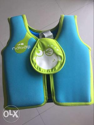 Toddler's Green And Blue Nabaji Safety Vest