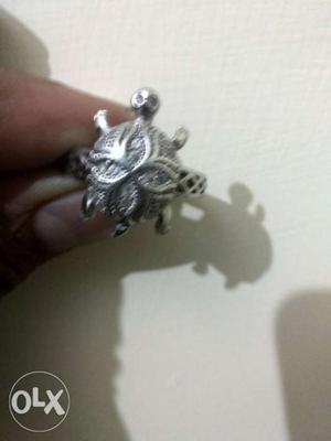 Tortoise silver ring is for sale fix price con.