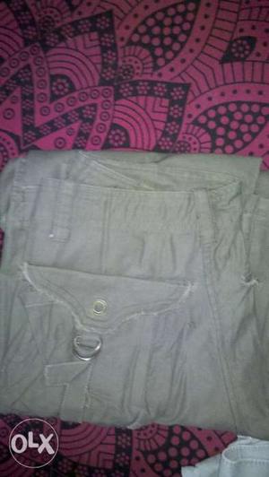 Two cargo pants with good condition