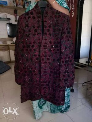 Unique indowestern jacket with work on it grab it