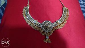 Wedding Jewellery.. Necklace with earrings and