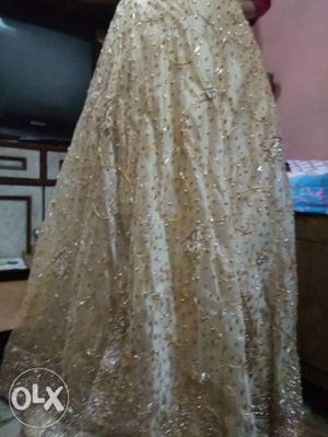 Women's golden sarara Dress