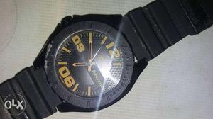  rupee watch. 1 week used. accident happent.