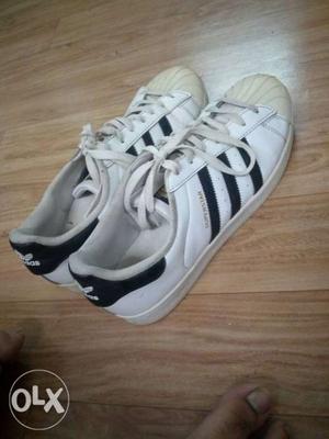 1 year old adidas superstar for sale size 9.5