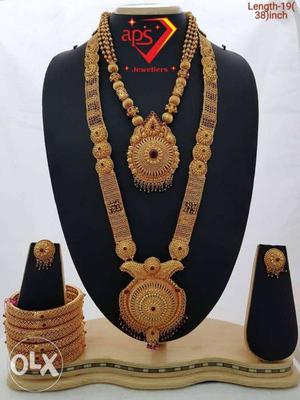 1Gram Gold Plated Peshvai temple Jewellery 30%