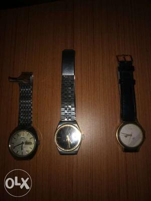 3 watches | HMT company | not in use