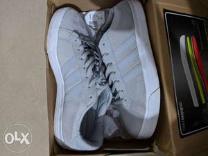 Adidas neo cloudfoam sneaker grey once used good 9 no