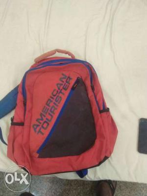 American touristor college or school bag