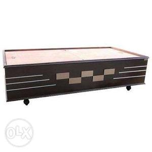 Black And Gray Metal Bed Frame