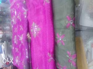 Crepe silk with heavy work dupatta and salwar