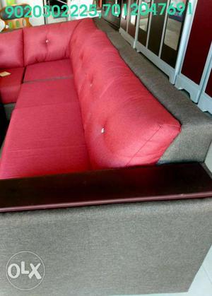 Emi -  X 12 brand new corner sofa jute type MRP - 