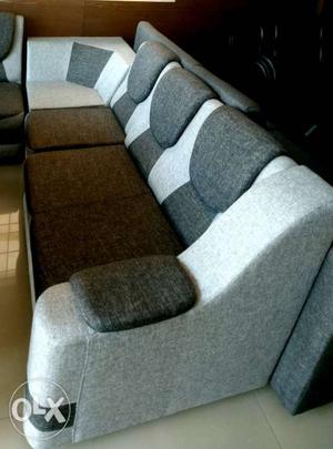 Emi -  X 12 brand new jute type corner sofa