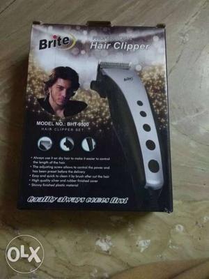 Gray Brite Hair Clipper Box