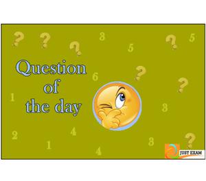 Justexam Daily Question Of The Day New Delhi