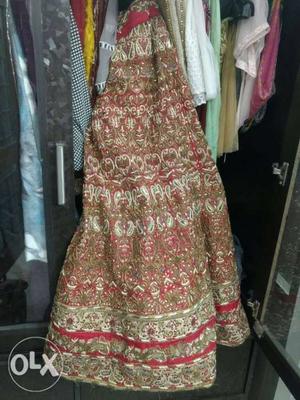 Pure fabric sabya saachi design lehnga