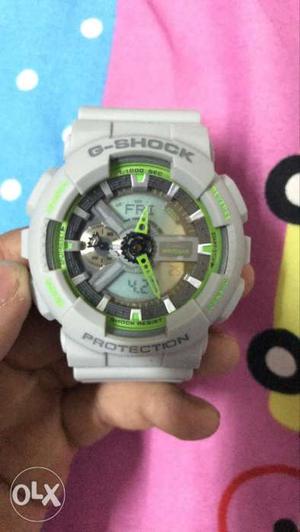 Round Gray Casio G-Shock Digital Watch