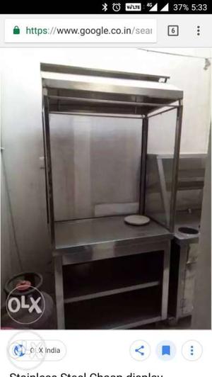 Stainless steel Chaap Counter