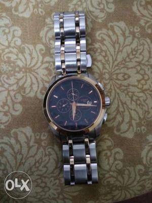 Tissot automatic chronographic watch. Unused in