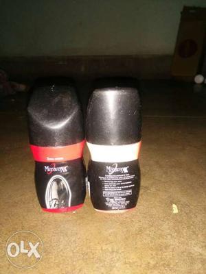 Two Black shoe polishes