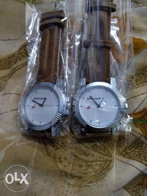 Two combo Fastrack watches at ₹/- no bill