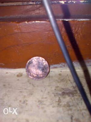 1 quarter aanaa of indian currency  coin only