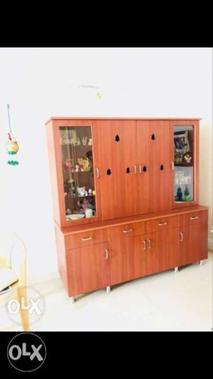 2 months old hand made pooja room come storage