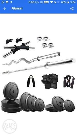 30 kg home gym fitness kit