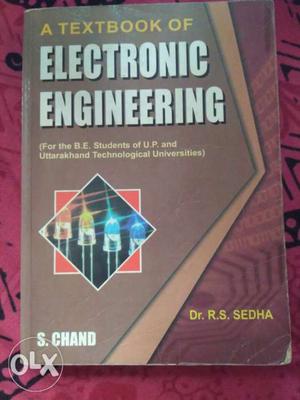 A Textbook Of Electronic Engineering By Dr. R.S. Sedha