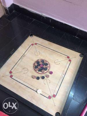 Big sized Carrom Board With Coins at Extremely Low Price