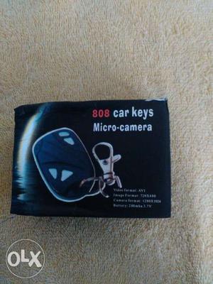 Black 808 Car Keys spy camera small camera and free memory