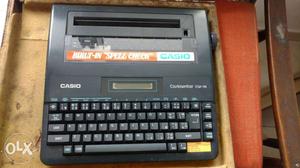 Black Casio Typewriter