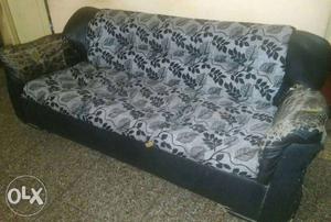 Black Sofa 3+1+1