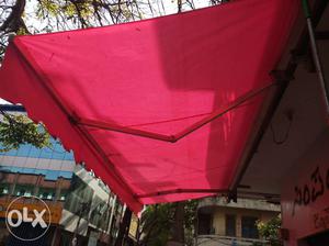 Canopy for bakery condiments shops