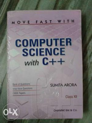 Computer science with c++ latest edition. sumita