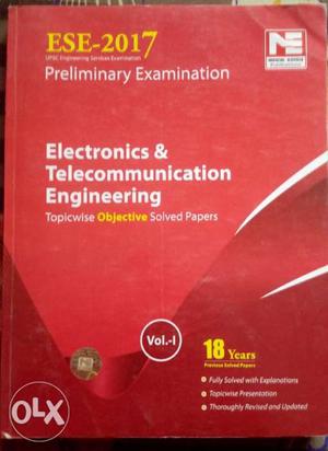 ESE- Electronics & Telecommunication Engineering Book