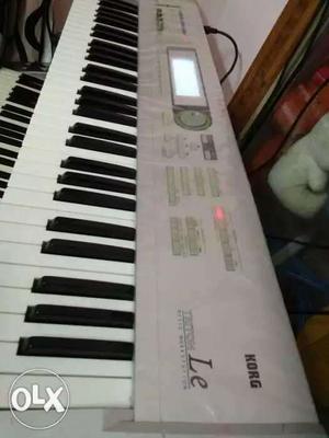 Gray Korg Electronic Keyboard 