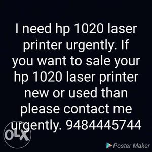 I want to buy Hp  laser printer