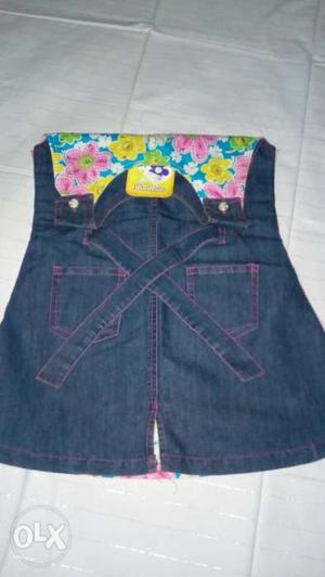 Kids jeans & cotton cloth frock
