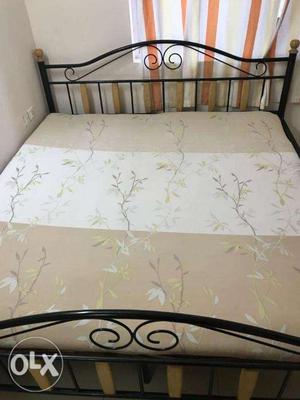 King Size Bed with cotton mattresses