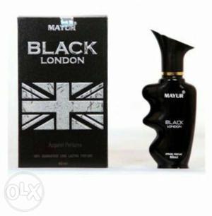 Match Black London Fragrance Bottle With Box