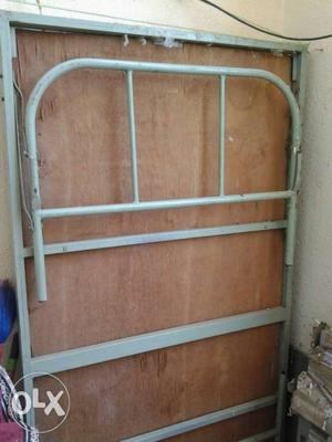 One steel iron Cot for sale.Price Negotiable.Only