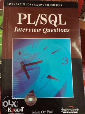 Plsql interview questions books almost like new