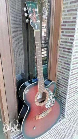 Sunburst Venetian Cutaway Acoustic Guitar