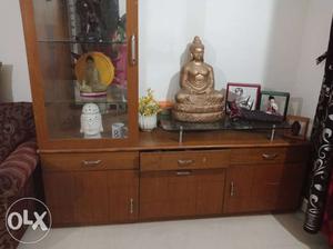 TV Cabinet plus Showcase for sale. interested