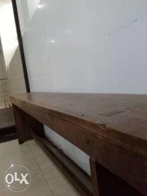 Wooden finished table for urgent sale Mob: