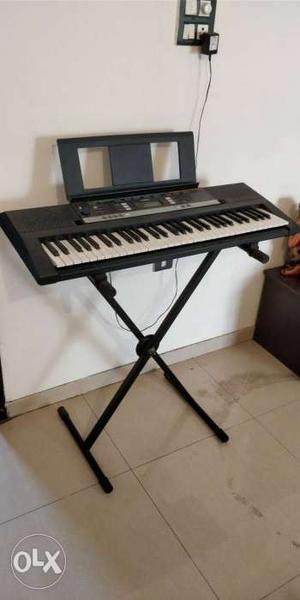 Yamaha PSR E243 Keyboard + Stand + Harmonic Amplifier +