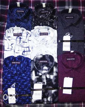 100%cotton printed shirts only wholesale